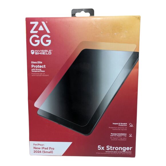 ZAGG Other - ZAGG InvisibleShield Glass Elite Screen Protector – iPad Pro 2024